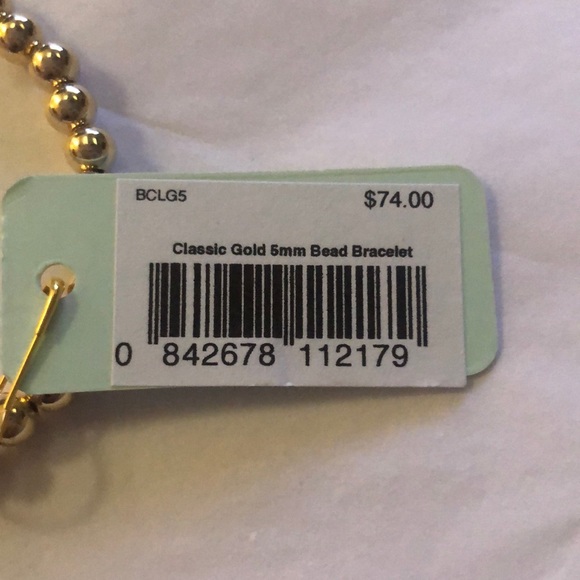 NWT Authentic Enewton Classic Gold 5mm Bead Bracelet - Picture 5 of 5